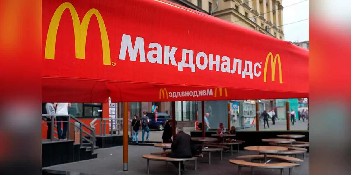 McDonald&#8217;s se va de Rusia por la guerra en Ucrania: &#8220;el negocio ya no es sostenible&#8221;