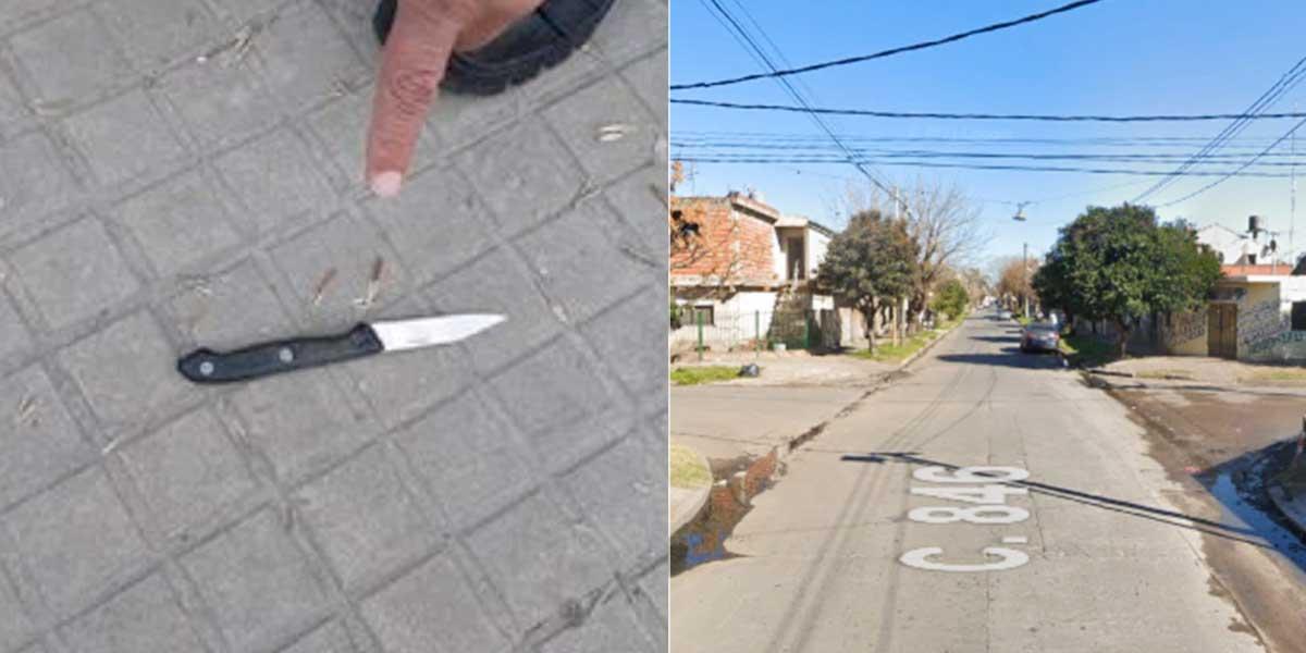 Mujer se resiste a un atraco y apuñala a uno de los ladrones - Noticentro 1  CM\u0026