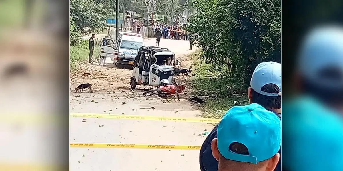 Tres muertos deja atentado terrorista en Cartagena del Chairá, Caquetá