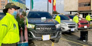 Por el GPS de un carro robado, localizan y desmantelan un deshuesadero de vehículos en Bogotá
