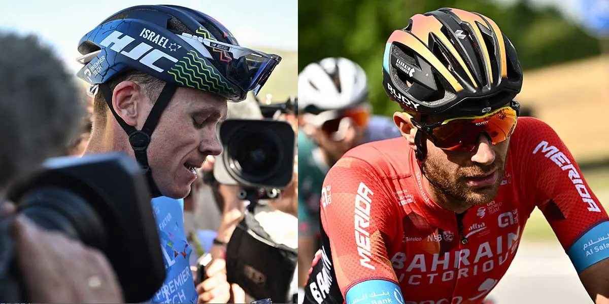 Chris Froome y Damiano Caruso, nuevas bajas por COVID-19 en el Tour de Francia