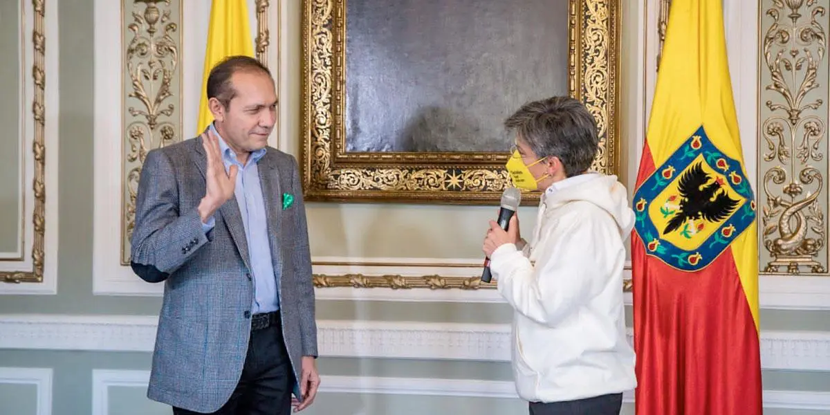 Antonio Sanguino se posesionó como nuevo Jefe de Gabinete de la Alcaldía de Bogotá