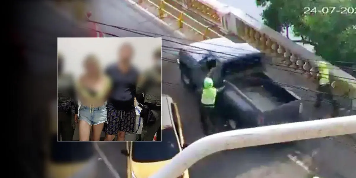 Conductor en aparente estado de embriaguez agrede a policías en Cartagena