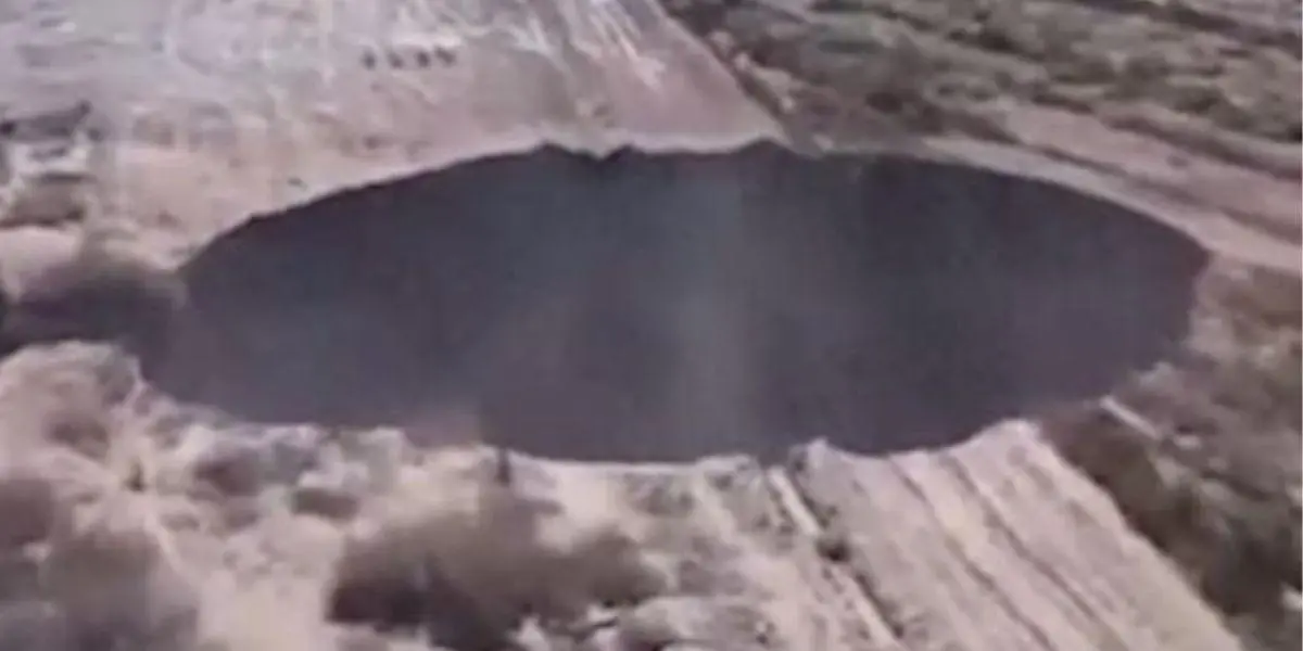 Un misterioso agujero apareció en el desierto de Atacama en Chile