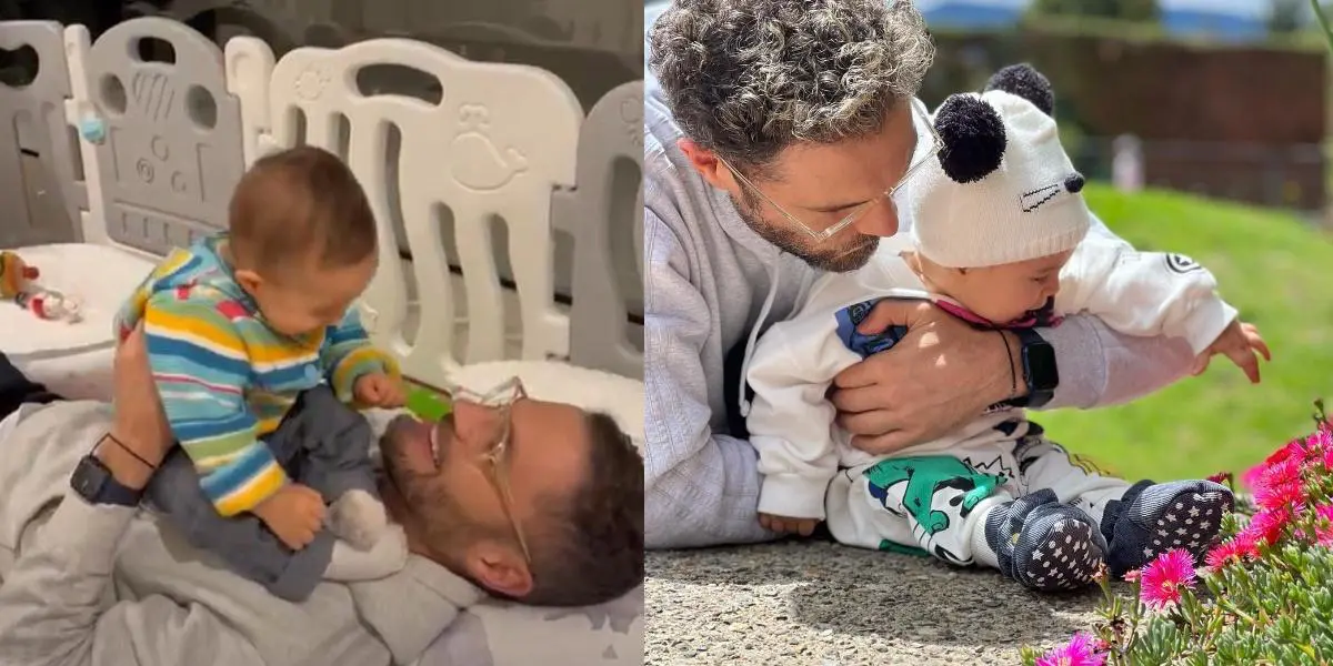 (Video) Amor de padre: así celebró Josse Narváez los ocho meses de su hijo Mateo