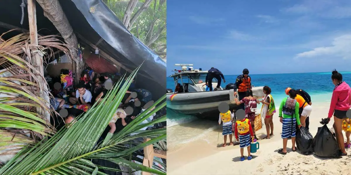 Rescatan a 36 migrantes que esperaban una embarcación ilegal en el archipiélago de San Andrés