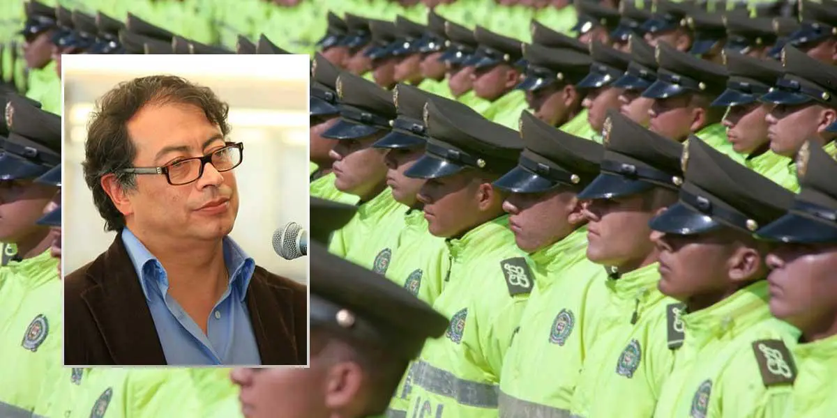 Las reformas que plantea el presidente Gustavo Petro para lograr equidad en la Policía Nacional