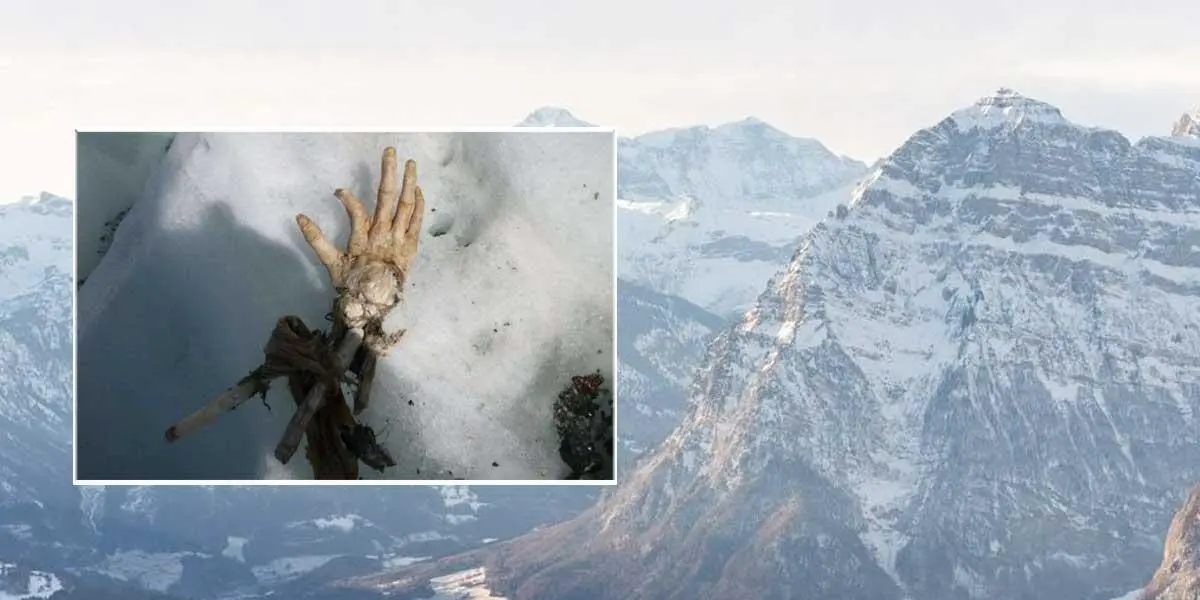 Hallan en los Alpes suizos esqueleto de montañista desaparecido en 1990