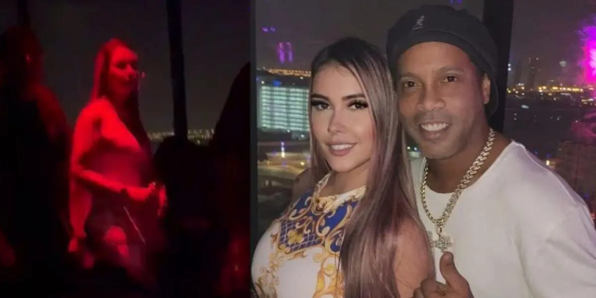 Manuela Gómez disfrutó de una exclusiva fiesta con Ronaldinho en Dubái