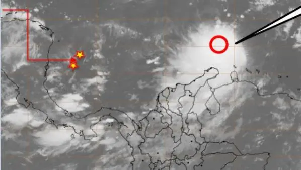 Alertan presencia de depresión tropical con potencial de tormenta en el mar Caribe, muy cerca a La Guajira