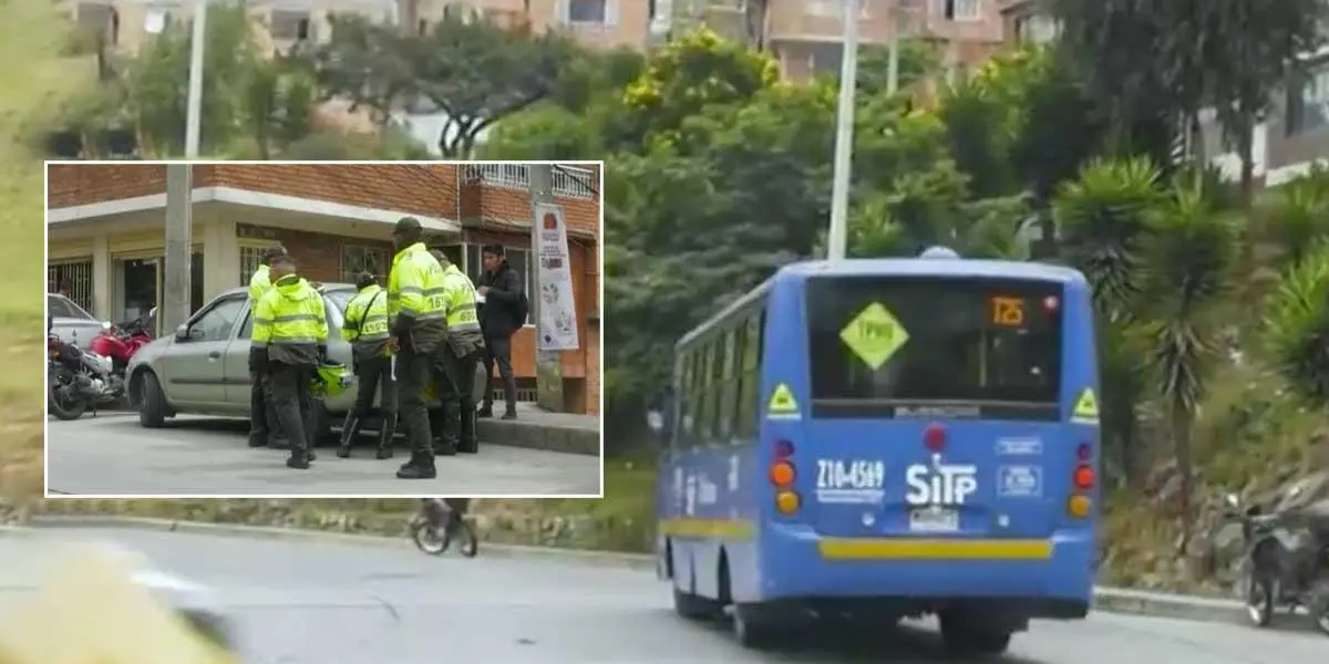 Fuerte accidente entre bus del SITP y ruta escolar en Ciudad Bolívar: ocho niños resultaron heridos