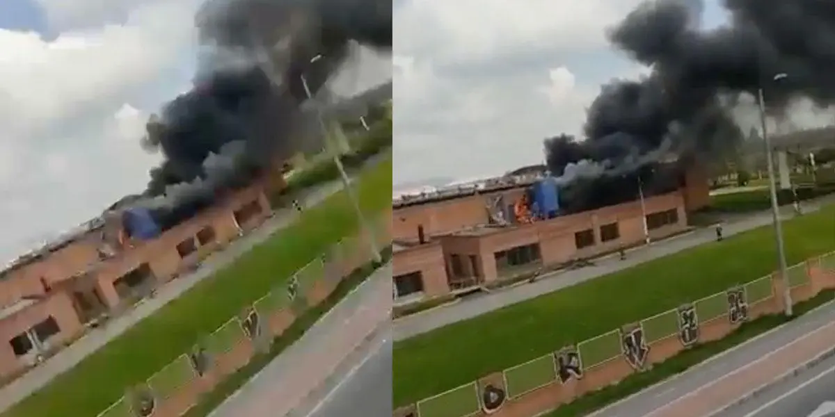 Reportan incendio estructural en la vía Bogotá-Mosquera: bomberos atienden emergencia
