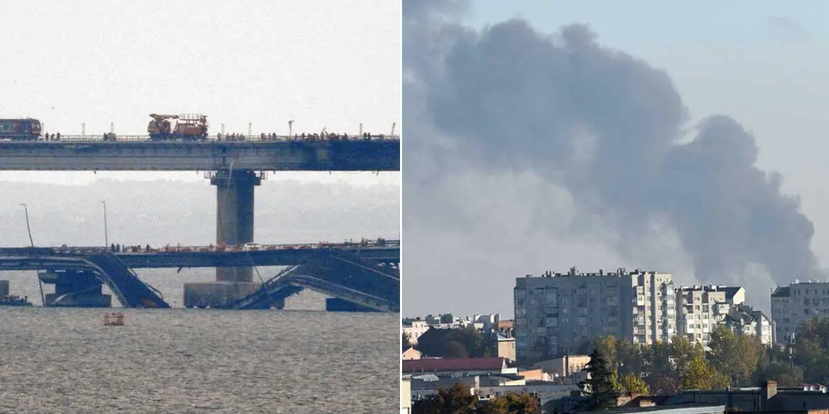 Rusia bombardea Leópolis en respuesta a destrucción del puente de Crimea: ocho muertos y 24 heridos