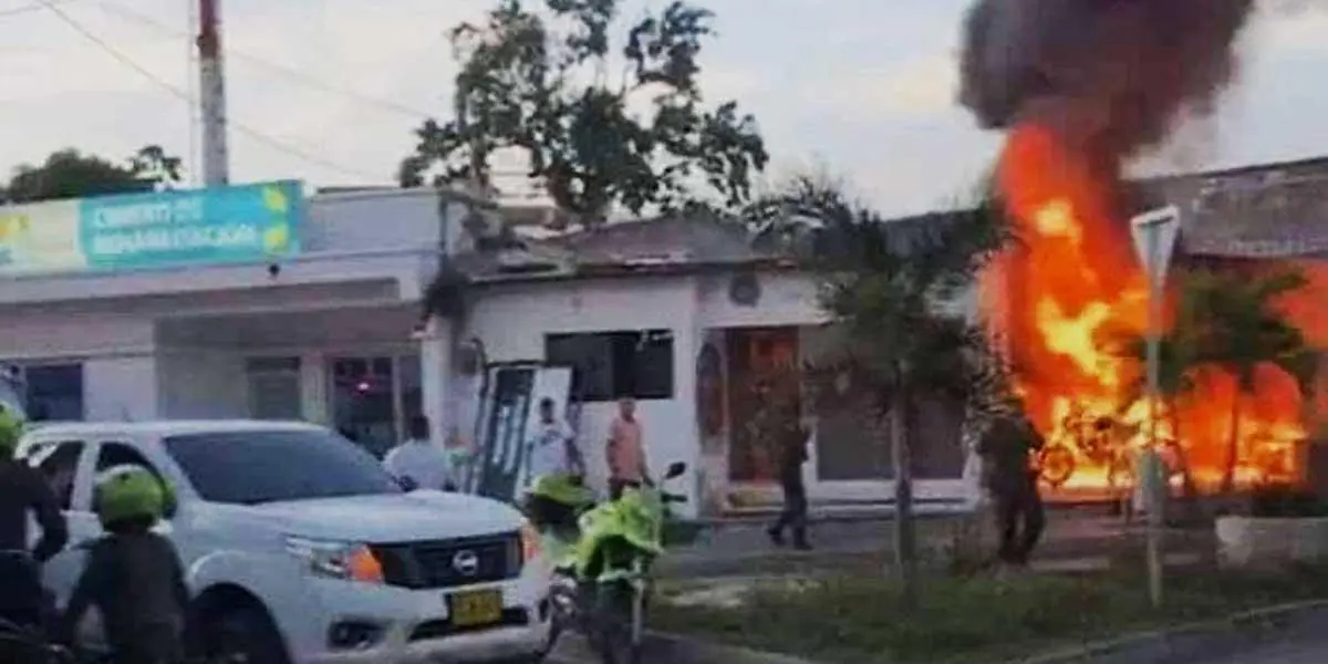 Video: Reportan explosión en el CAI Cruz de Mayo en Sincelejo