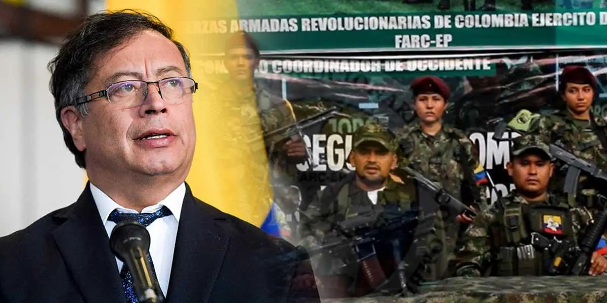 Disidencia FARC pide al gobierno Petro desmontar a grupos paramilitares para avanzar en la &#8220;paz total&#8221;