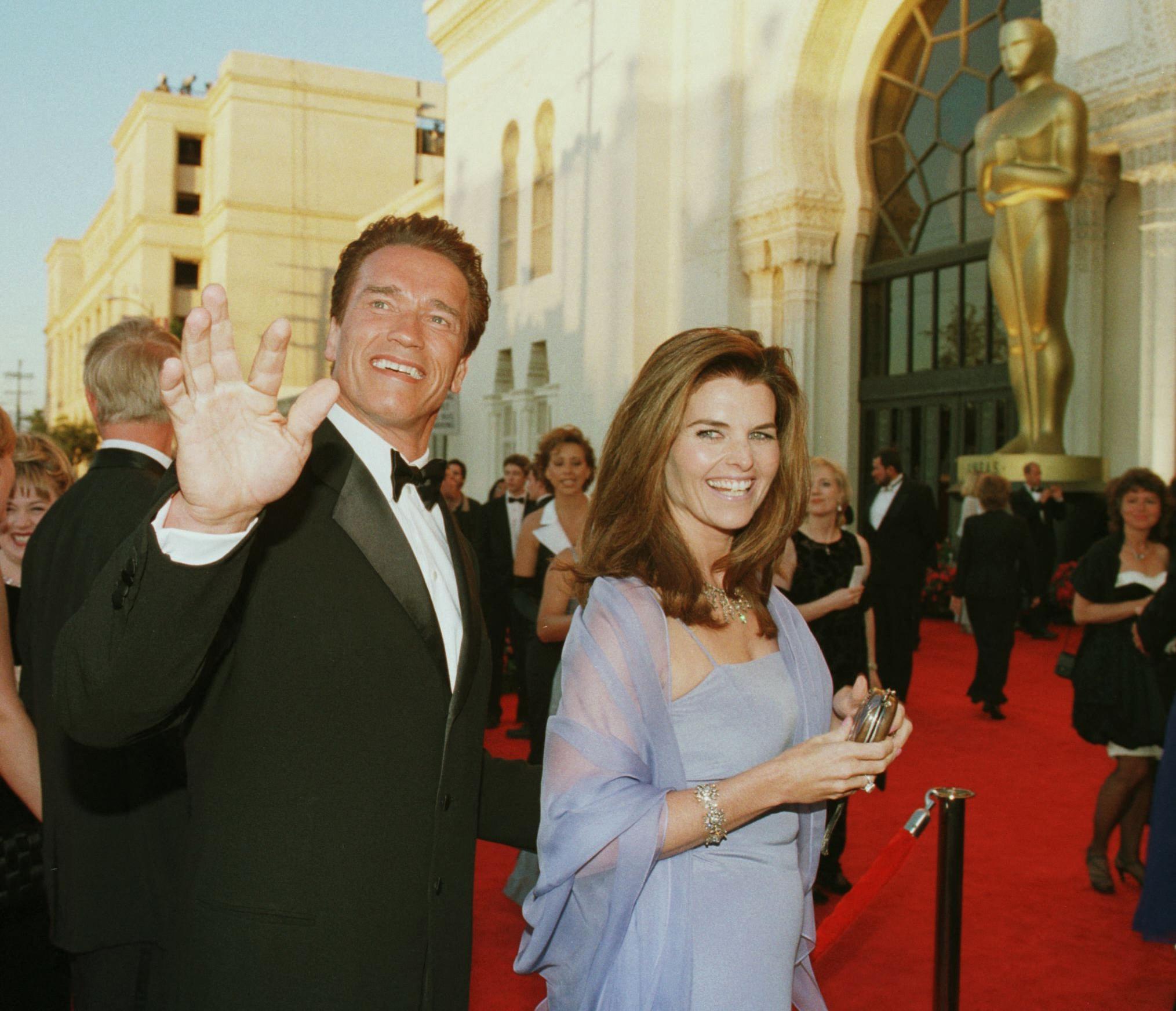 Arnold Schwarzenegger y María Shriver