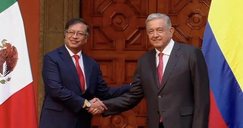 Presidentes de Colombia y México suscriben acuerdo bilateral de 16 puntos