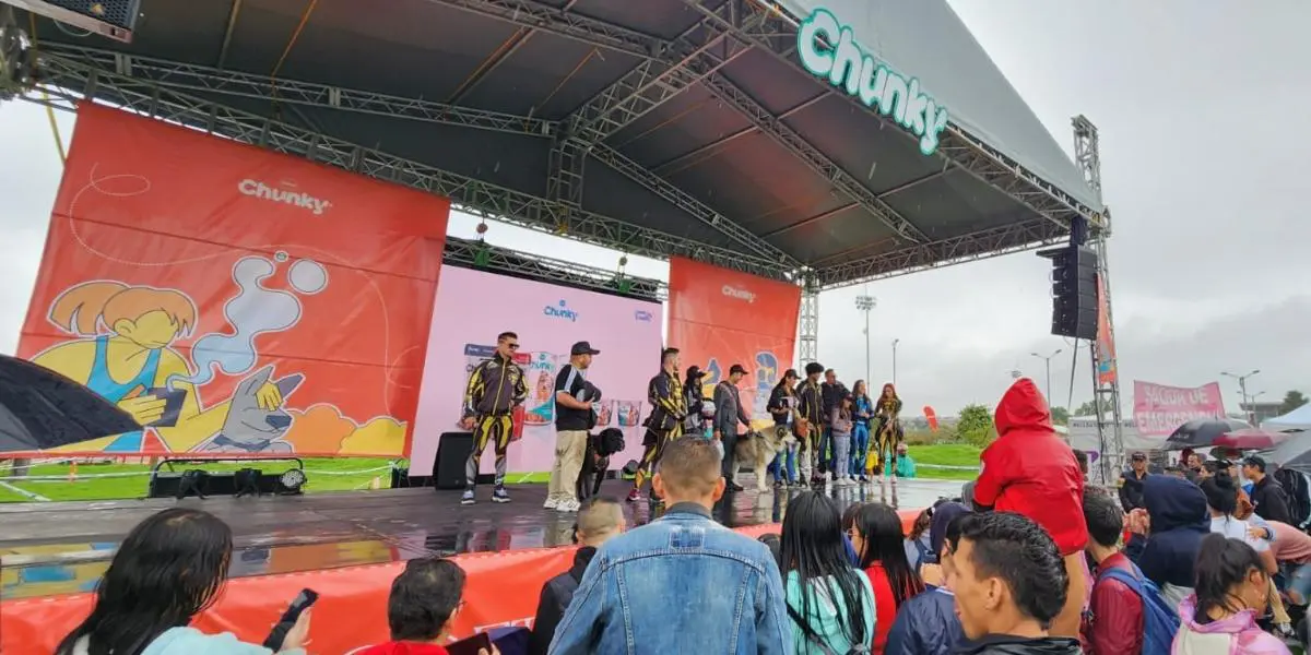 Con gran éxito se llevó a cabo el Festival Chunky en compañía de los Guerreros en el Tunal