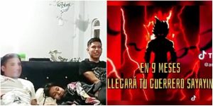 Mujer hizo curioso video de Dragon Ball para anunciarle a su esposo que sería papá