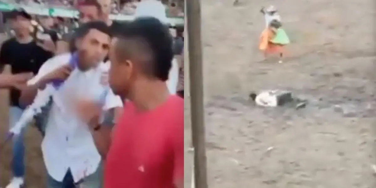 Hombre se clavó su propia banderilla cuando pretendía ensartarla a un toro en corraleja