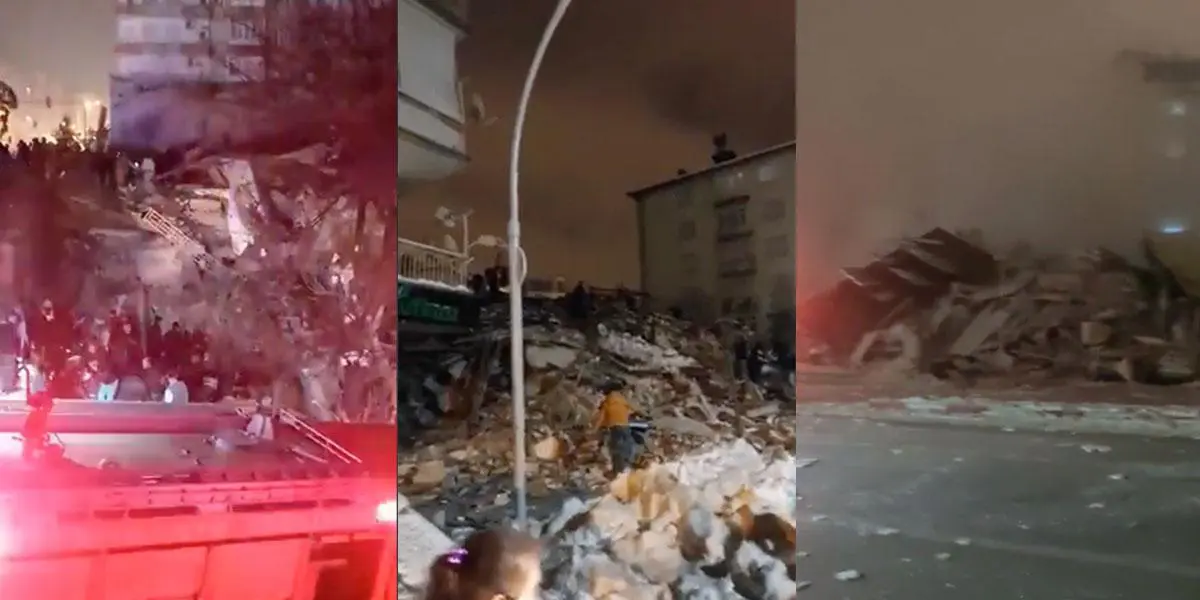 Los videos más impactantes que se conocen tras el terremoto en Turquía