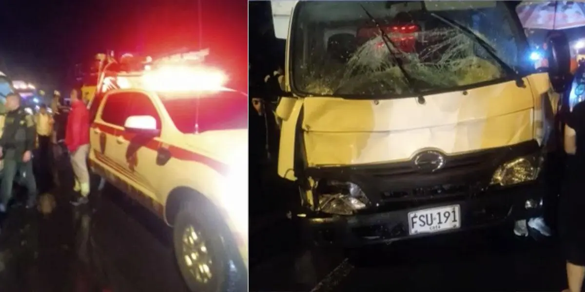 Cuatro menores fueron arrollados por un camión cuando salían del colegio en Santander