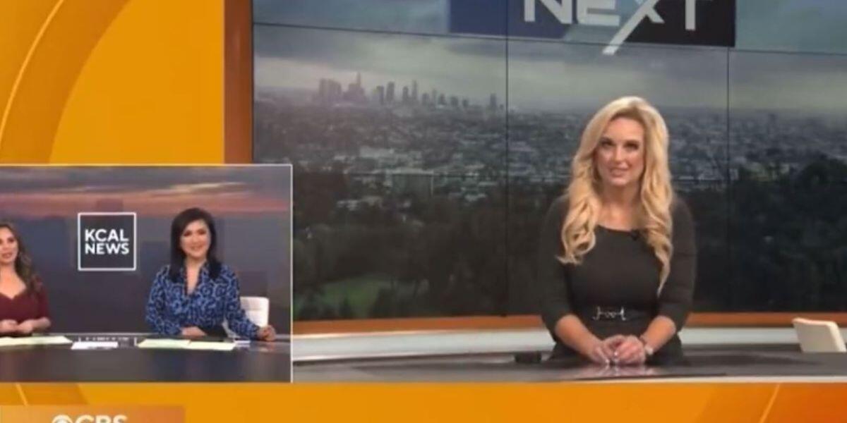 En video: presentadora del clima sufrió desmayo durante programa en vivo