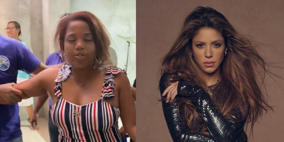 Video: mujer cantó canción de Shakira mientras, al parecer, estaba poseída