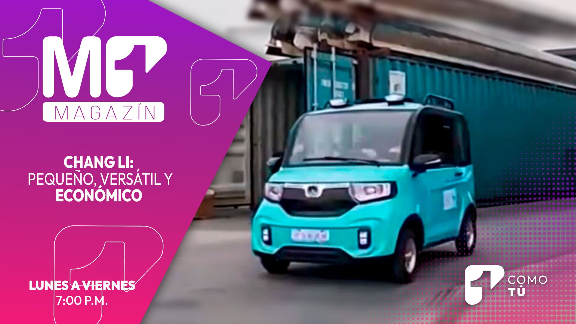 Crean ‘mini’ carro eléctrico que cuesta lo mismo que un celular - Canal 1