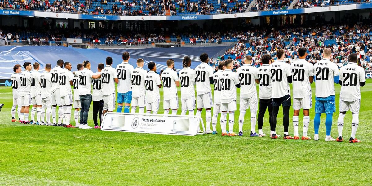 ¡Conmovedor! El homenaje de Real Madrid a Vinicius - Canal 1