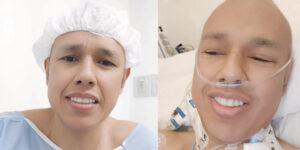 Diego Guauque salió con éxito de cirugía; el tumor de su estómago fue retirado totalmente