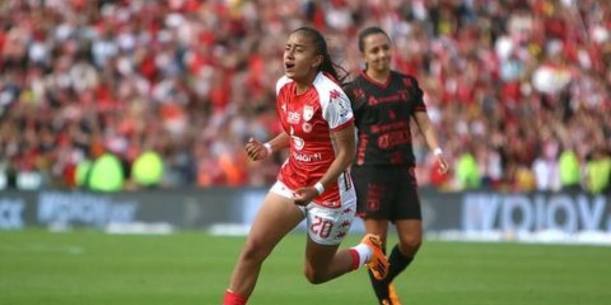 Santa Fe ganó el partido de ida ante América en la Liga femenina - Canal 1