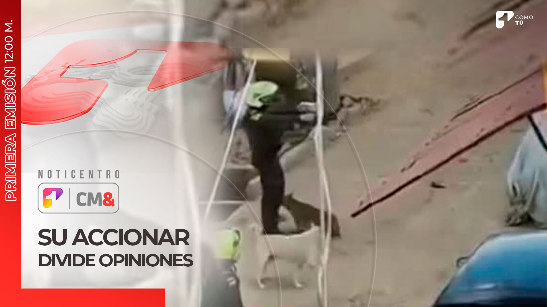 Video | Policía le disparó a un perro en Antioquia - Canal 1
