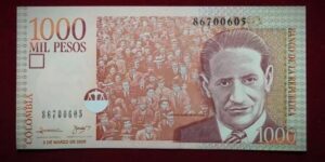 Billete de $1.000 de Jorge Eliecer Gaitán de colección que estaría costando buena suma de dinero