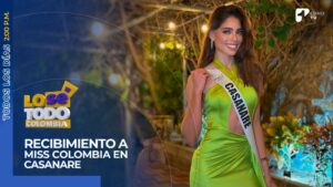 Así fue el recibimiento de Camila Avella, Miss Universe Colombia en Casanare