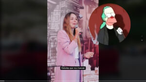 ¿Los Simpson lo predijeron? Memes inundan las redes sociales con críticas a Claudia Bahamón tras video viral