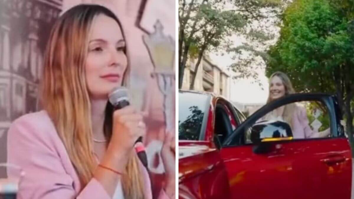 Claudia Bahamón se defiende de críticas relacionadas con un vehículo -  Canal 1