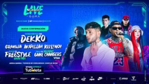 Ubeat Live by Gama: el festival de gaming, eSports, freestyle y música urbana llega a Colombia
