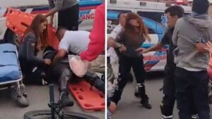 Video | Paramédicos de dos ambulancias se pelearon por herido en Bogotá: el presidente Petro se pronunció