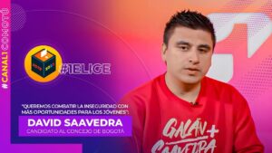Combatir inseguridad con más oportunidades para los jóvenes: el plan de David Saavedra para llegar al Concejo