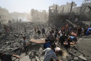 Hamás dice que 50 rehenes israelíes murieron en bombardeos en Gaza