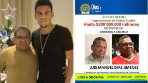 Fiscal Barbosa dice que el papá de Luis Díaz podría estar en Venezuela