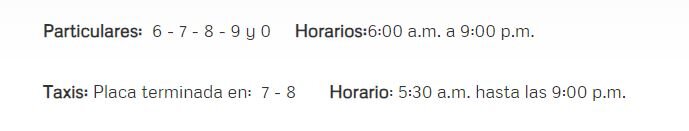 Pico y placa Bogotá hoy: viernes 17 de noviembre de 2023
