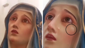 Video | Virgen María llorando genera conmoción en redes, ¿es real? júzguelo usted mismo