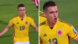 Rafael Santos Borré: lo que significó su gol ante Paraguay