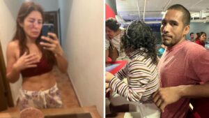 Luchadora mexicana fue víctima de agresión por su esposo: alarmantes imágenes