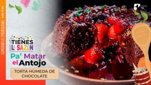 Pa Matar El Antojo: prepara una deliciosa torta húmeda de chocolate con Catalina Ochoa