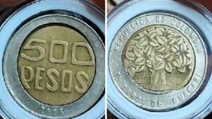 Esta es la moneda de 500 pesos que podría llegar a costar una buena cantidad de dinero
