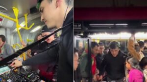 Video | DJ se subió a TransMilenio con su consola y fue protagonista de increíble fiesta