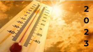 2023 fue el año más caluroso de la historia, ¿cuál fue la temperatura récord?